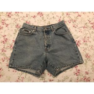 Vintage Calvin Klein high-waisted shorts